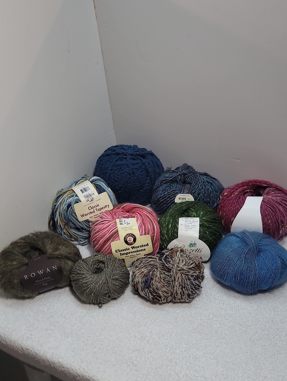 Asst. Yarn Bundle Multi ODDS 10 BALLS  #4